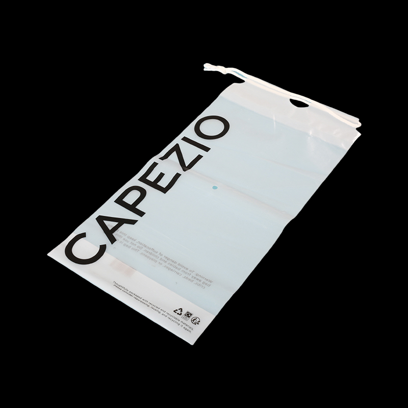 Environmentally Friendly CPE Waterproof Drawstring Storage Bag