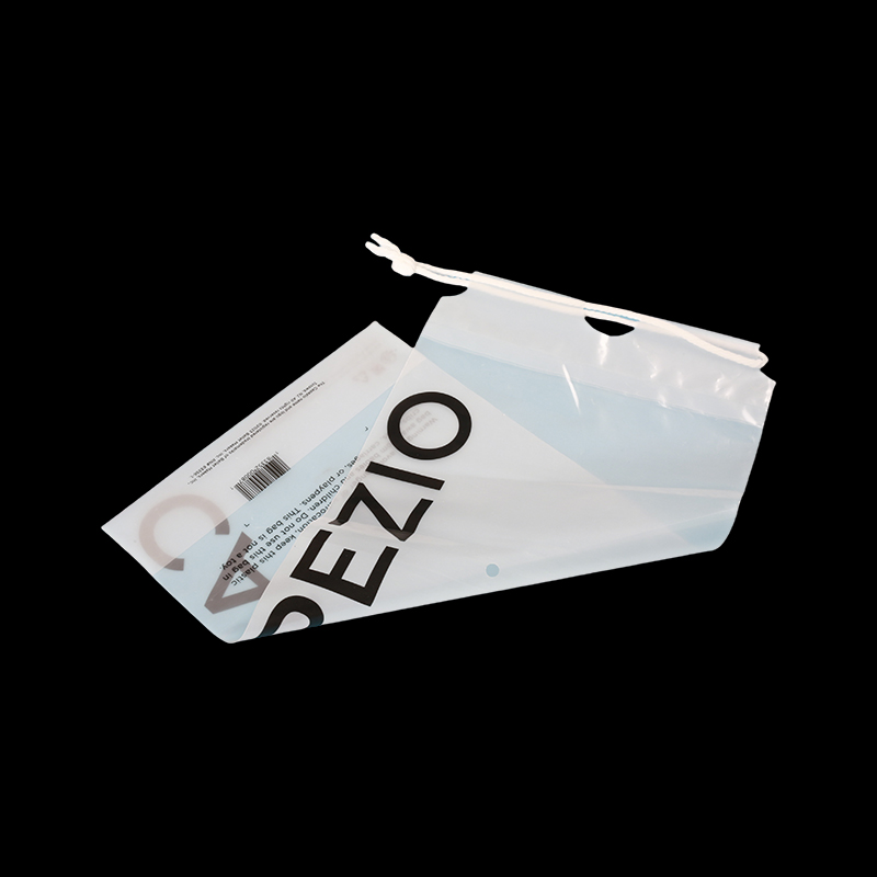 Environmentally Friendly CPE Waterproof Drawstring Storage Bag