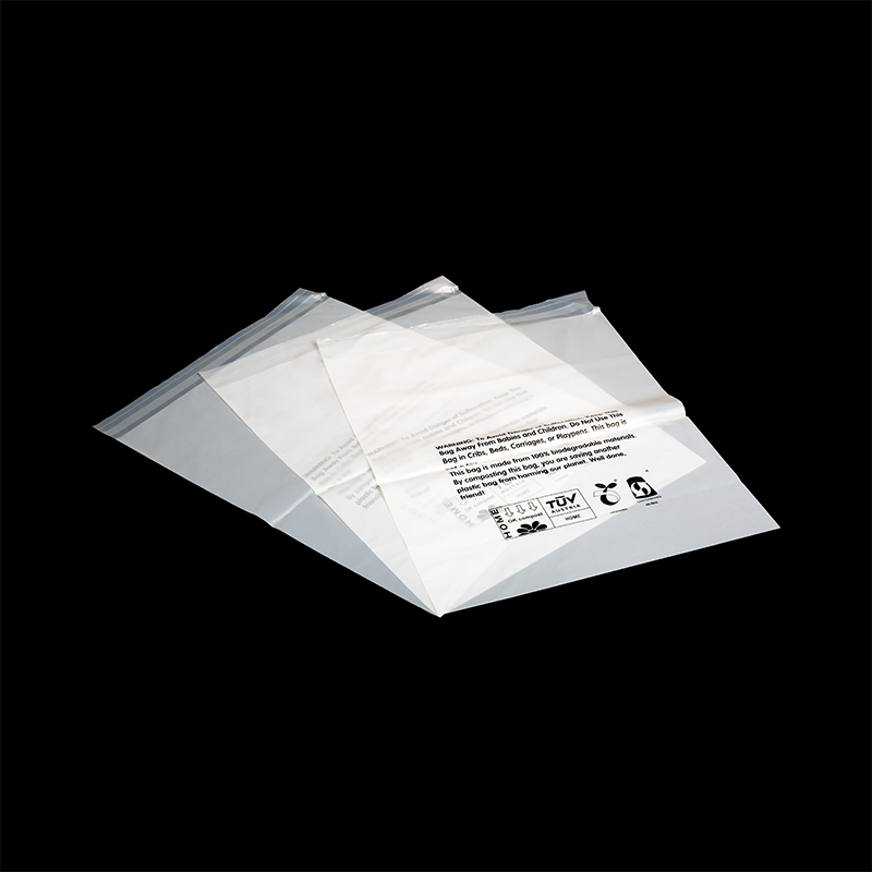 Fully Biodegradable Self-adhesive Bags